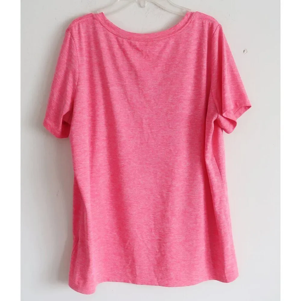 Nike Dri-Fit Hot Pink Tee - Size XL